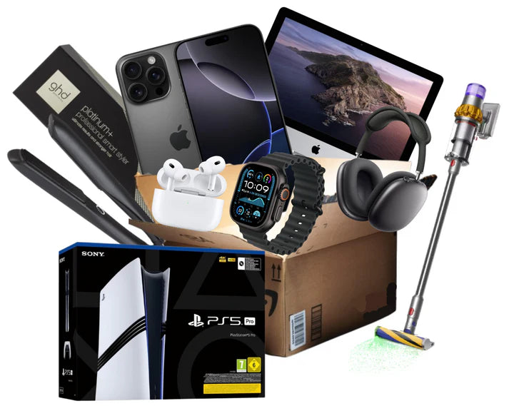 Caja gigante, (HASTA 90 ARTICULOS NUEVOS) Valor 2100€